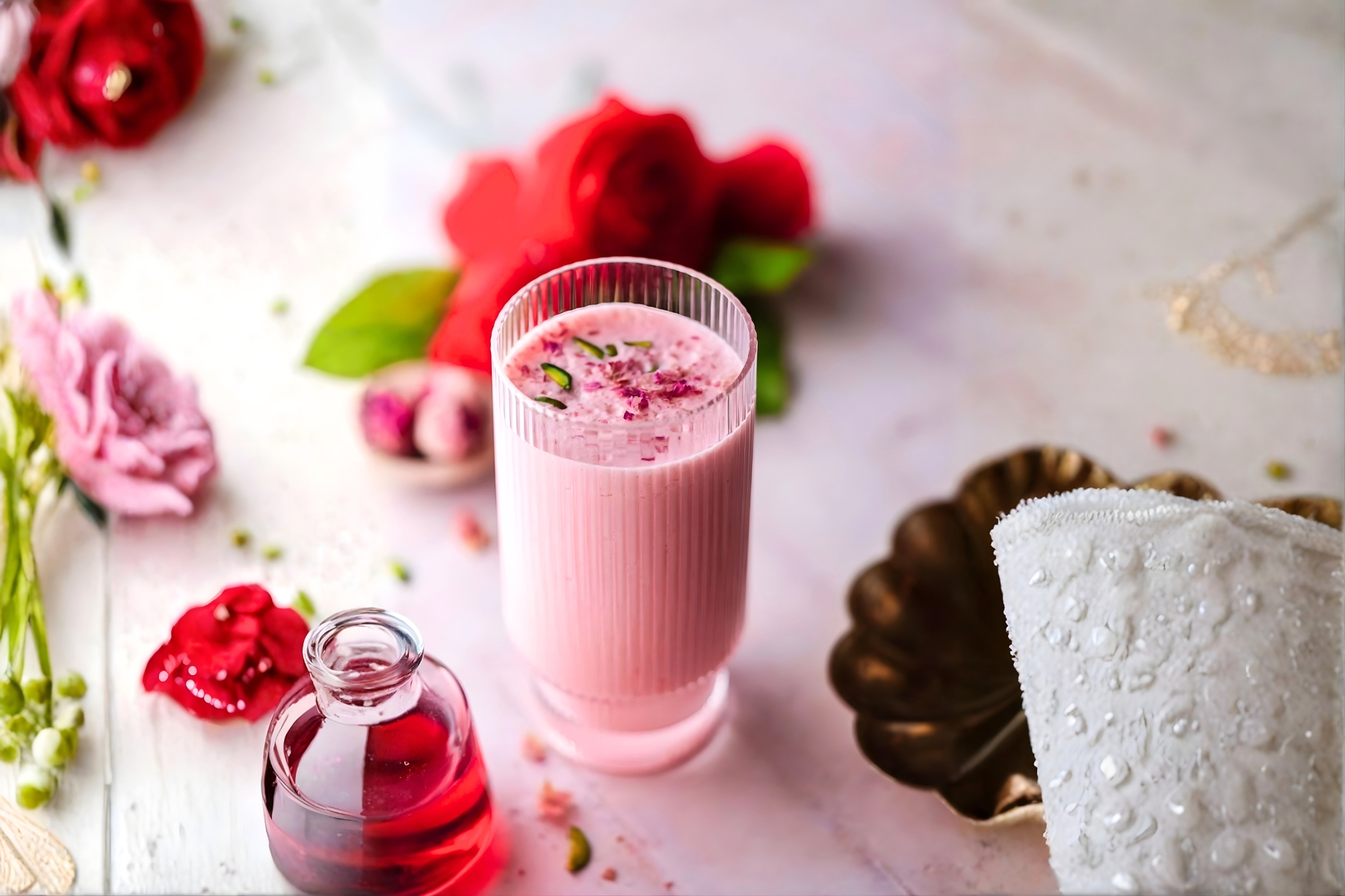 Rose Lassi